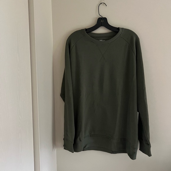 Men’s My Pillow Army Green Sweatshirt. Size: XL MSRP: $56 - Picture 6 of 7